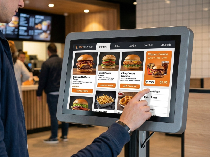 Multi-Screen Kitchen Setup