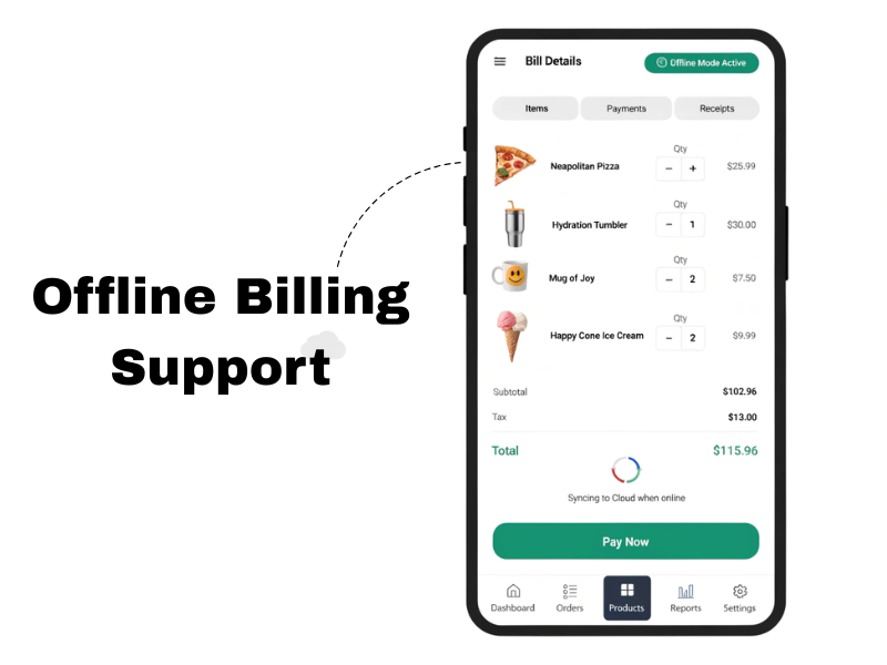 Always-On Billing with Offline Mode